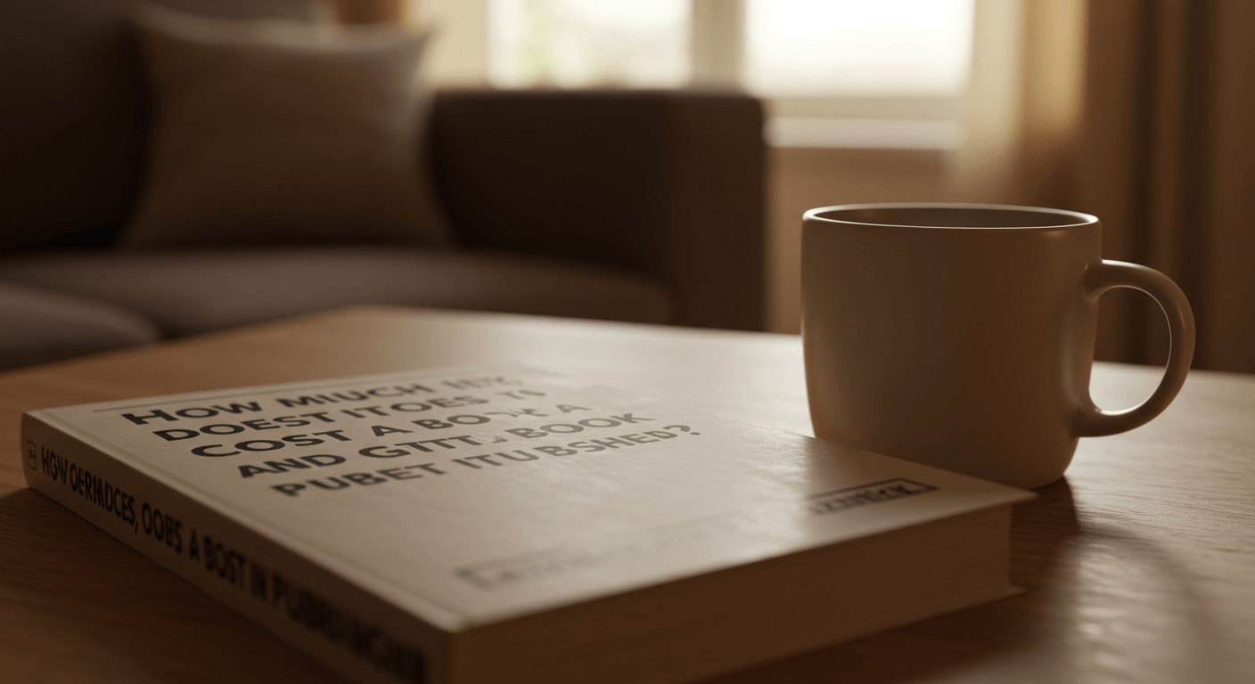 How Much Does It Cost To Write A Book And Get It Published