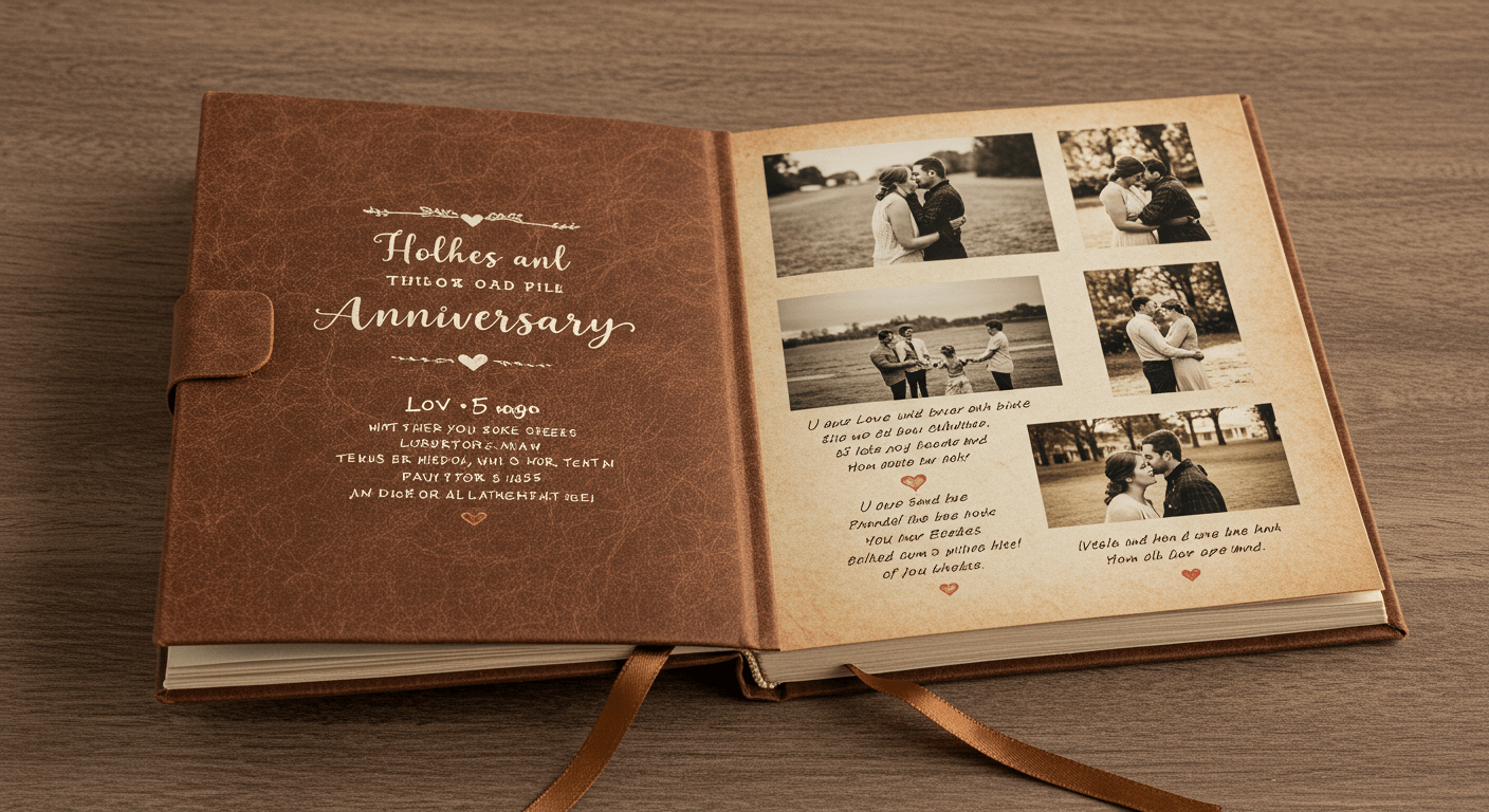How Make A Book For Anniversary