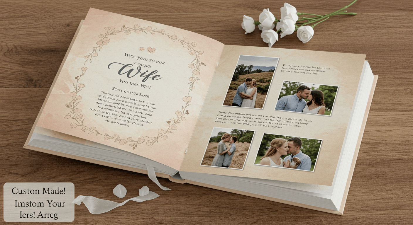 How To Make A Book For Wife