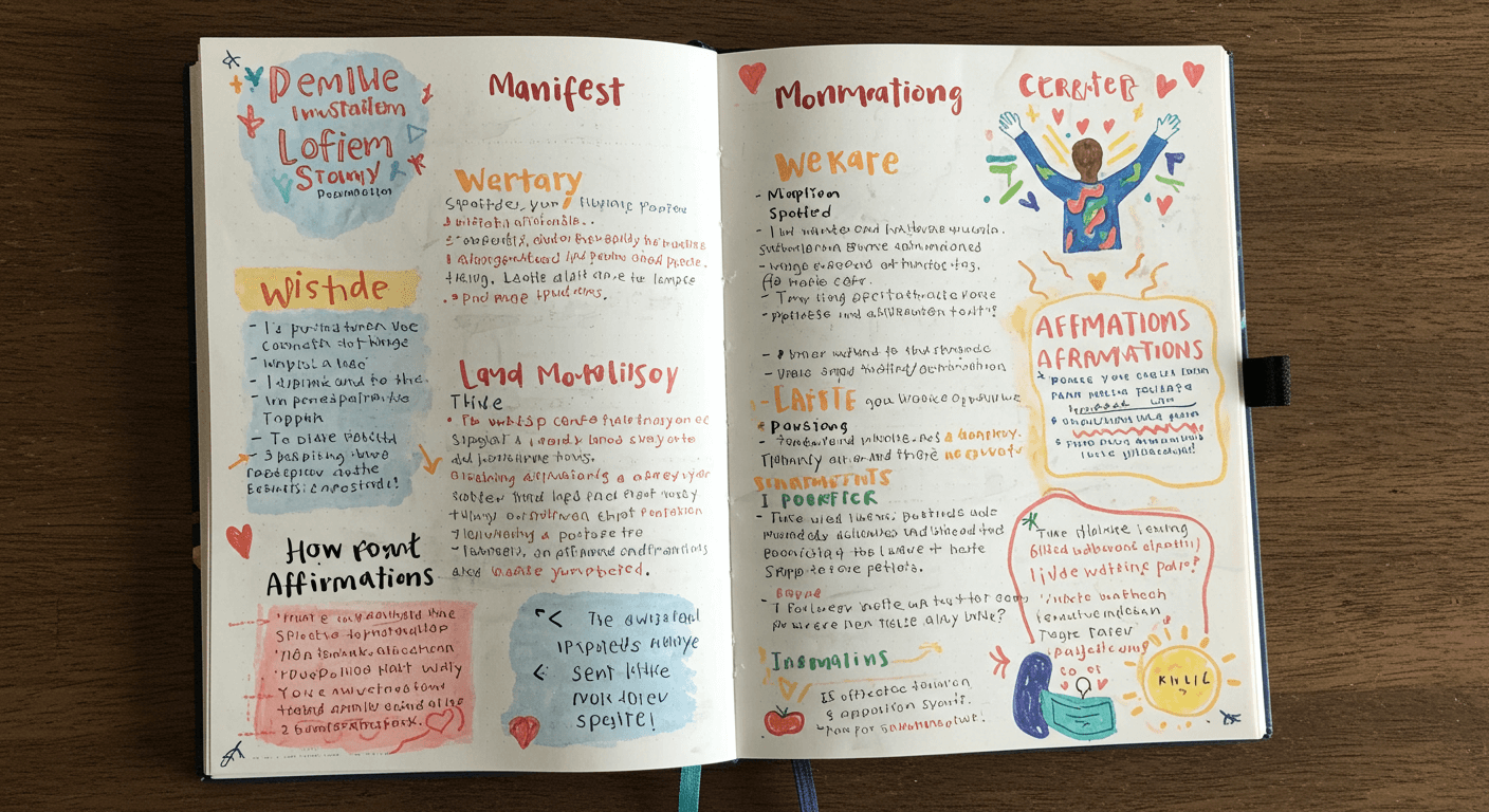 how to manifest something by writing it down on paper