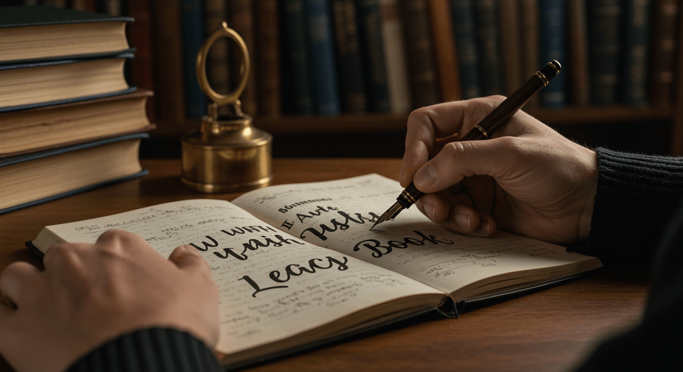 How to Write and Publish a Legacy Book