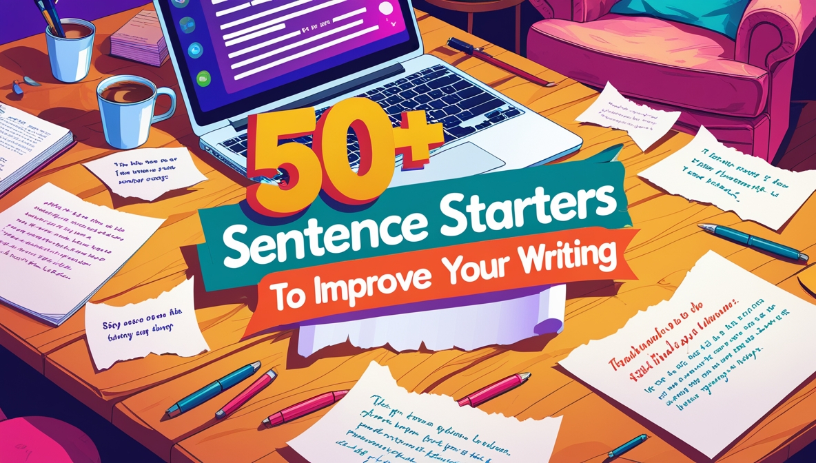 50+ Sentence Starters To Improve Your Writing
