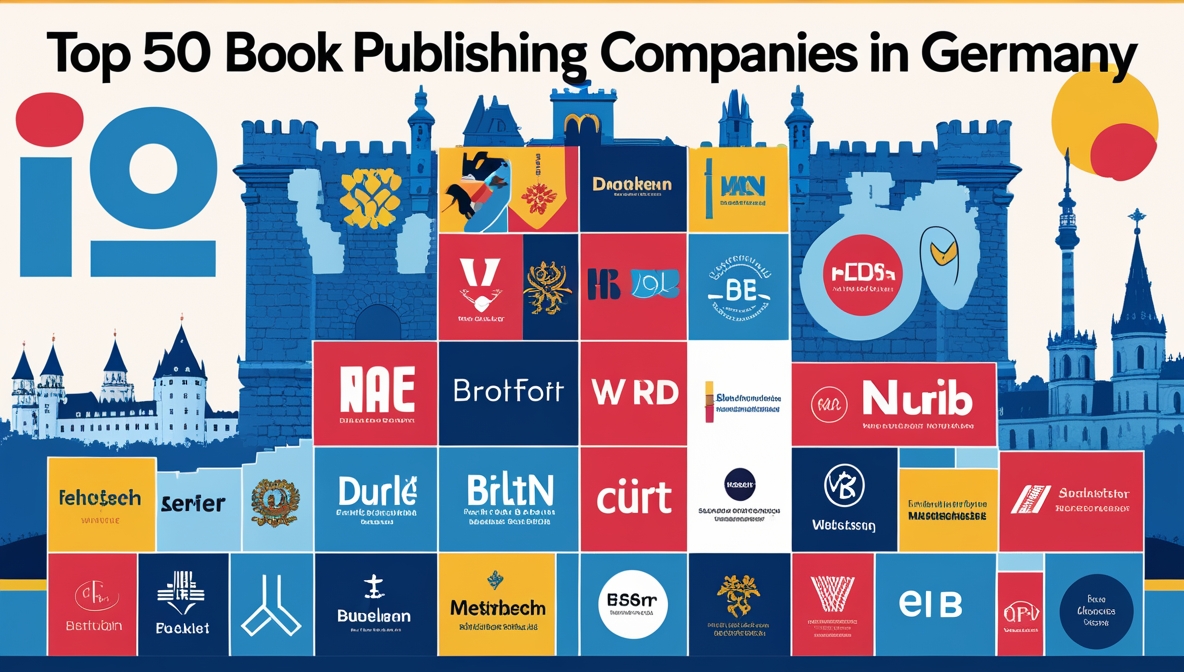 Top 50 Book Publishing Companies in Germany (Updated 2025)