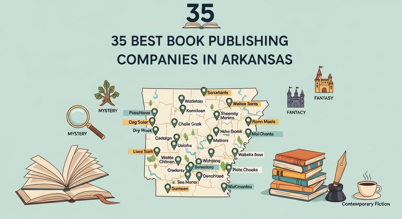 35 Best Book Publishing Companies in Arkansas