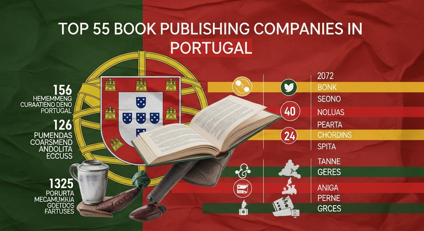 Top 55 Book Publishing Companies in Portugal 2025