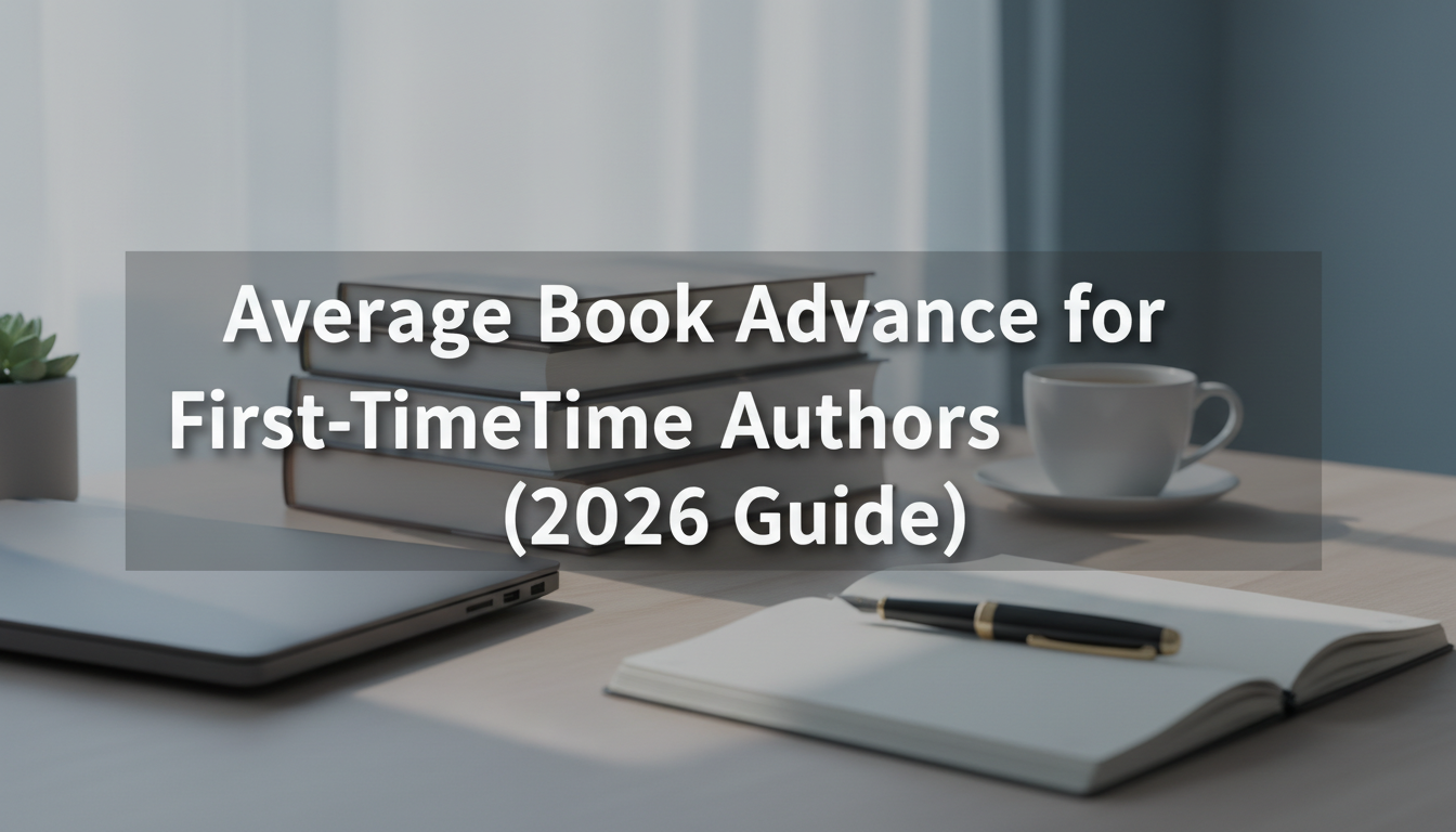 Average Book Advance for First-Time Authors (2026 Guide)