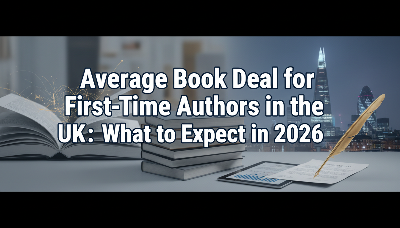 Average Book Deal for First-Time Authors in the UK: What to Expect in 2026