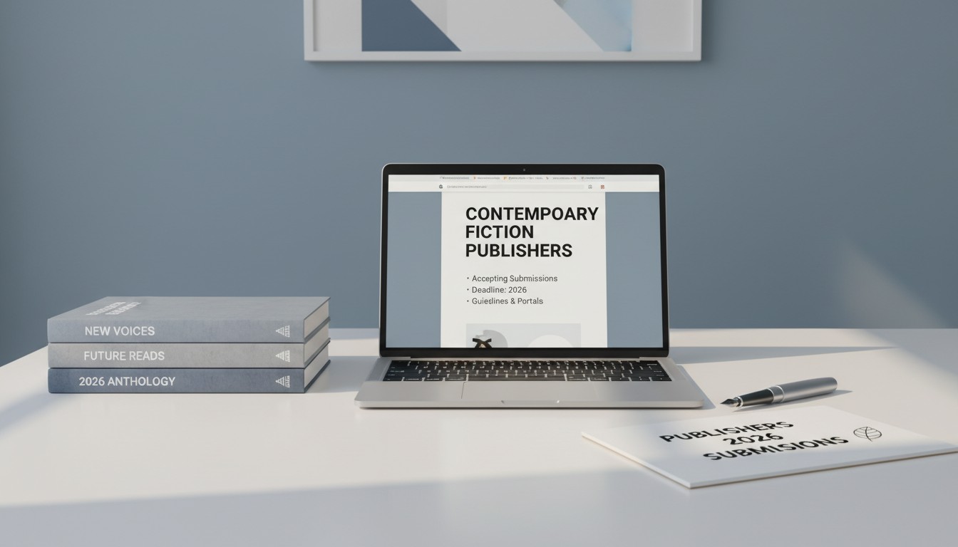 Contemporary Fiction Publishers Accepting Submissions 2026