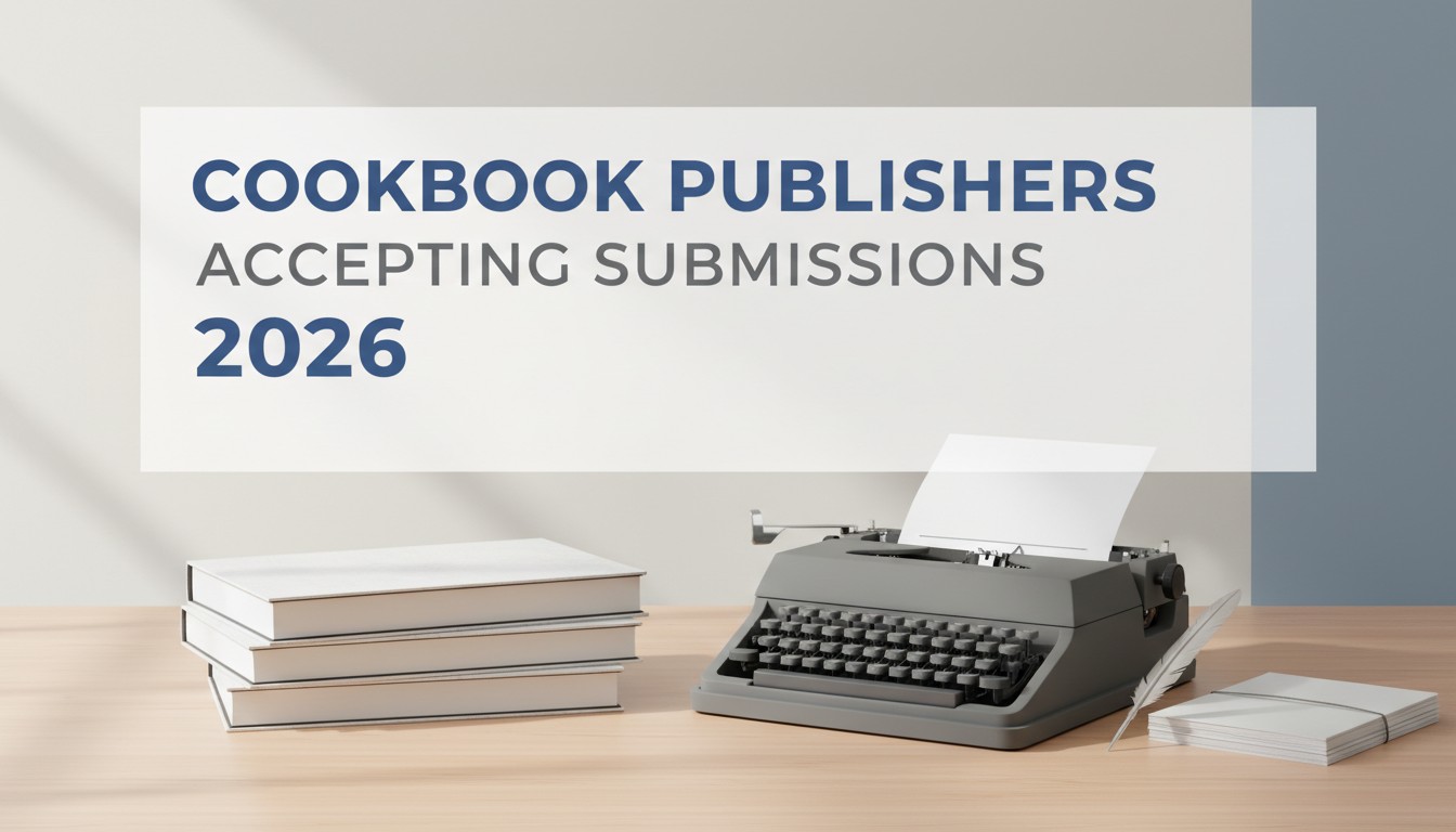 Cookbook Publishers Accepting Submissions 2026