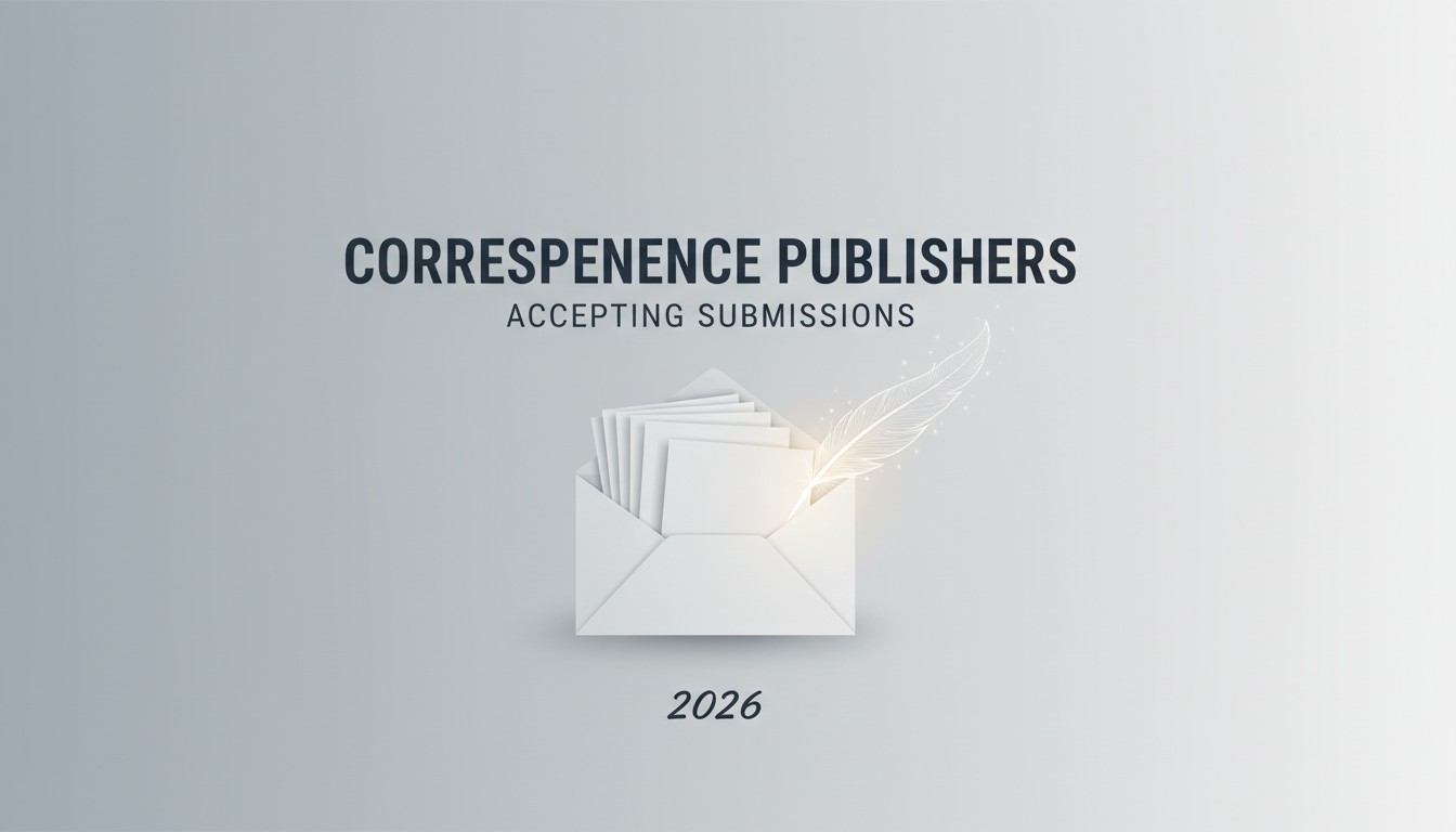 Correspondence Publishers Accepting Submissions 2026