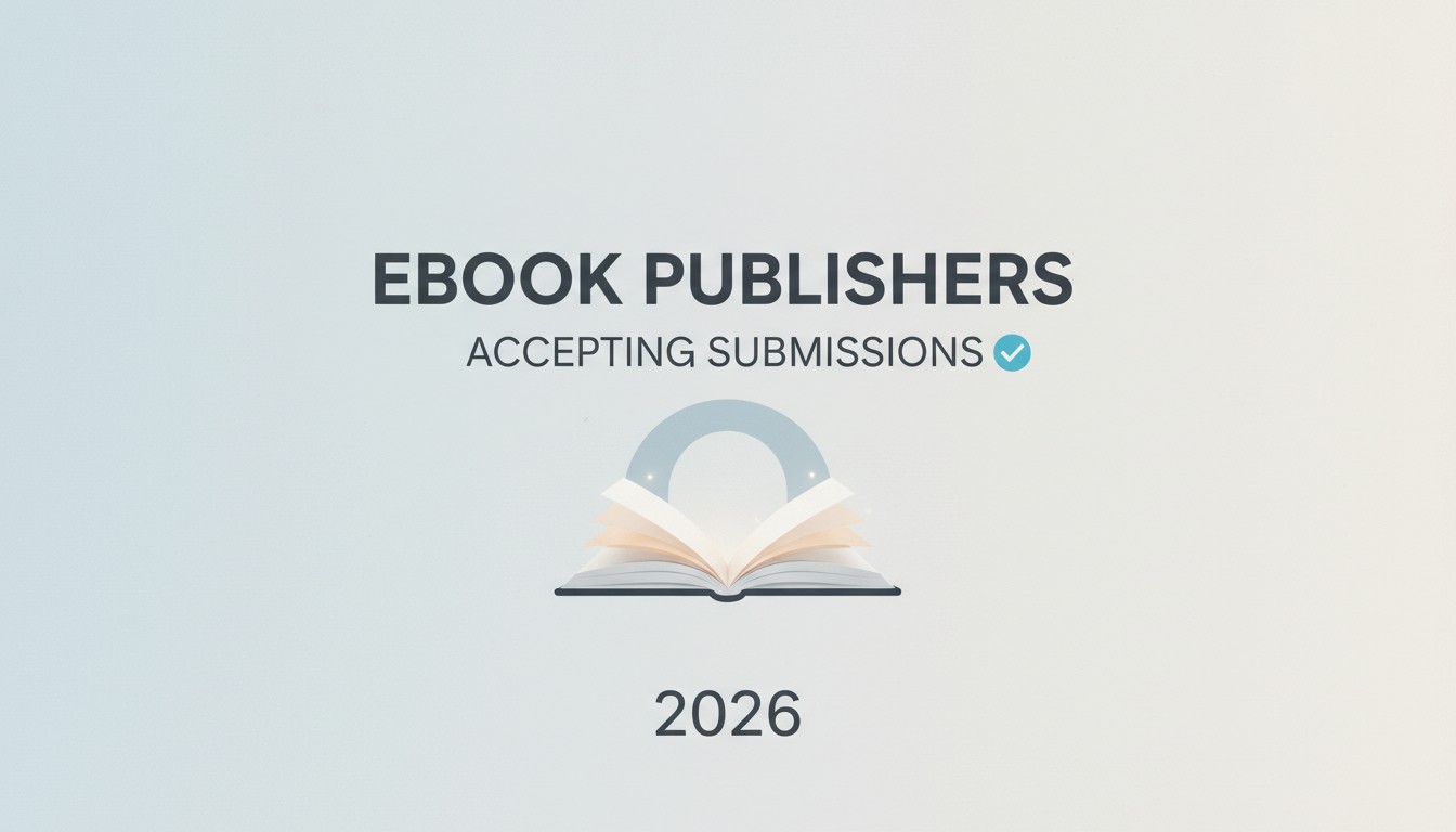 ebook Publishers Accepting Submissions 2026