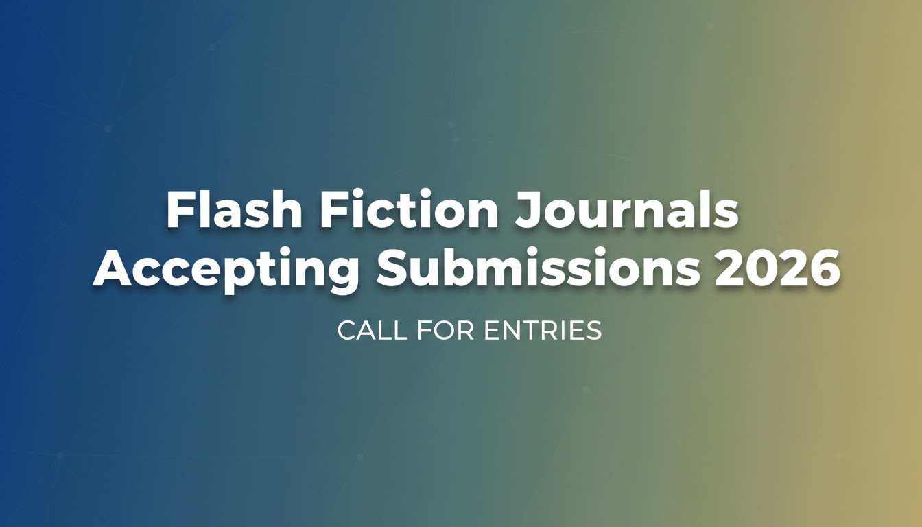 Flash Fiction Journals Accepting Submissions 2026