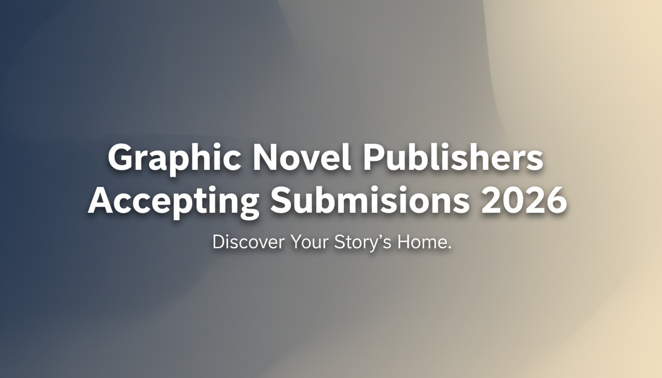 Graphic Novel Publishers Accepting Submissions 2026