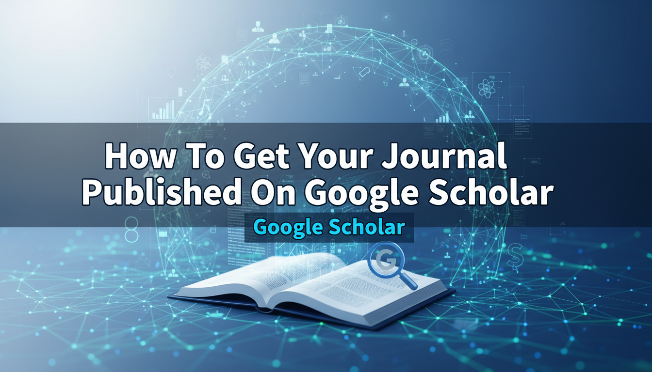 How To Get Your Journal Published On Google Scholar