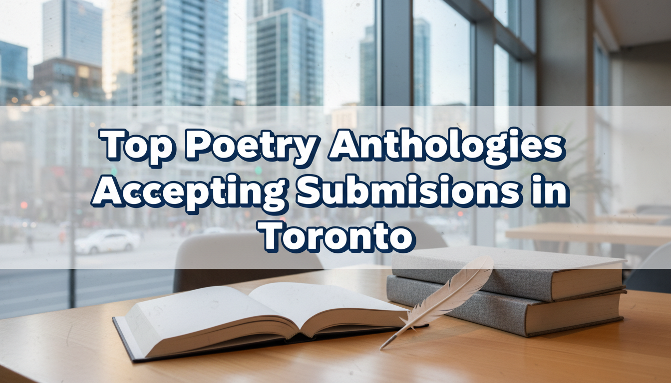 Top Poetry Anthologies Accepting Submissions in Toronto
