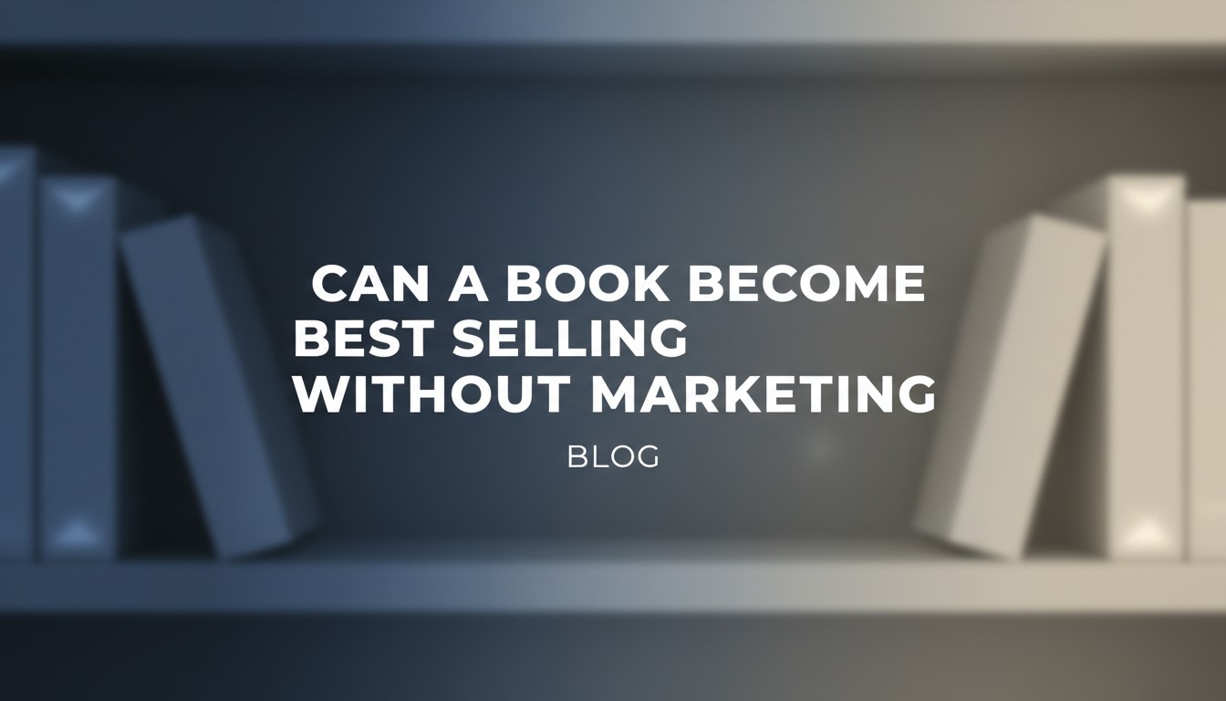 Can A Book Become Best Selling Without Marketing