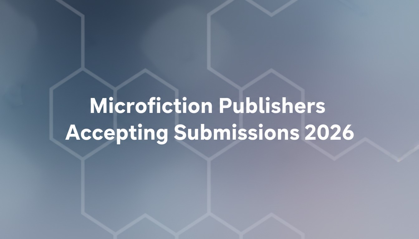 Microfiction Publishers Accepting Submissions 2026