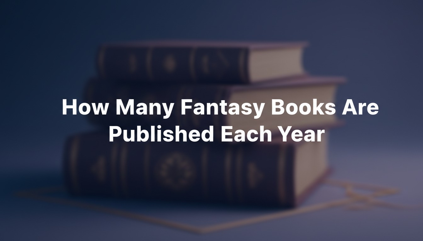 How Many Fantasy Books Are Published Each Year
