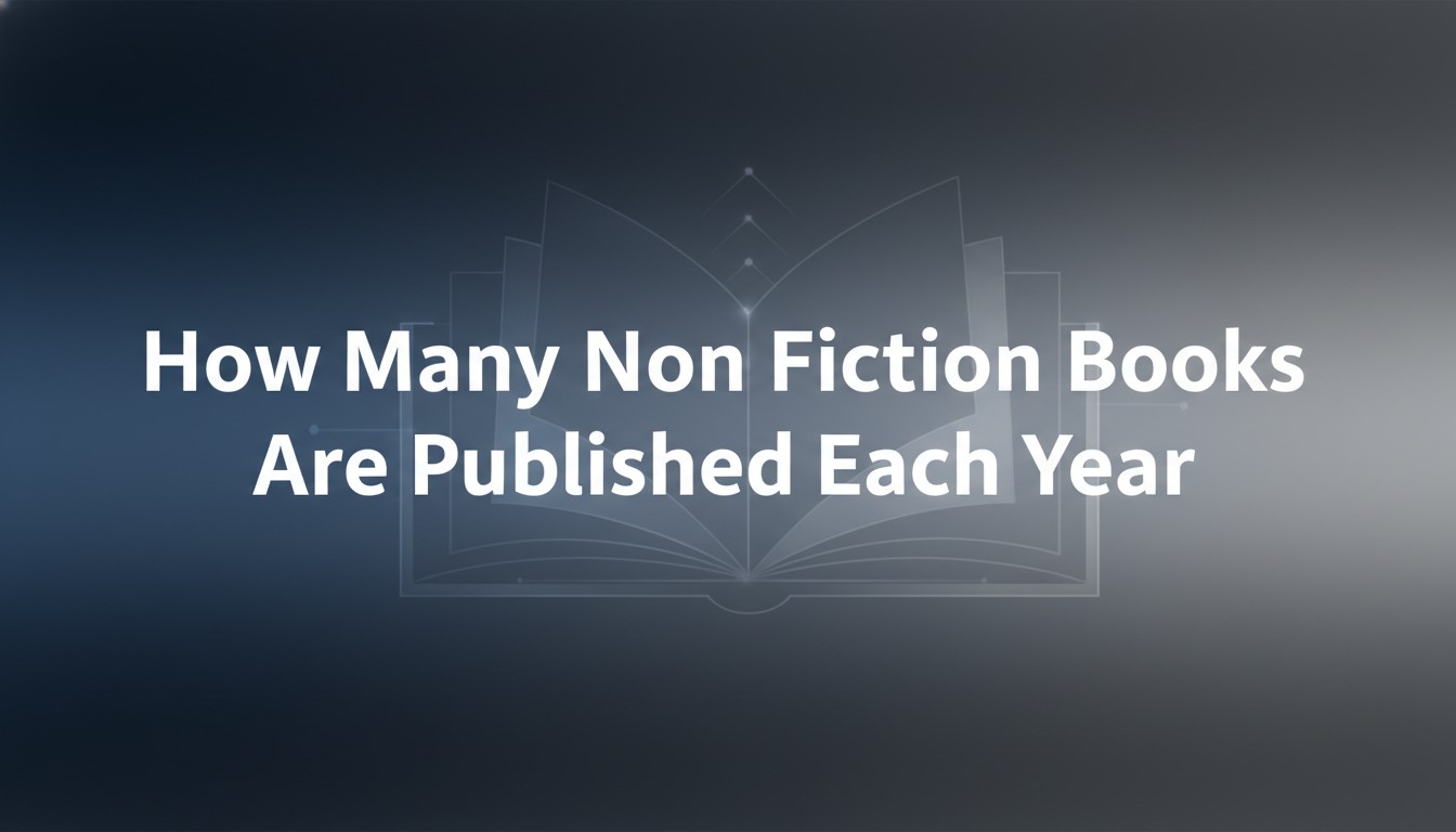 How Many Non Fiction Books Are Published Each Year