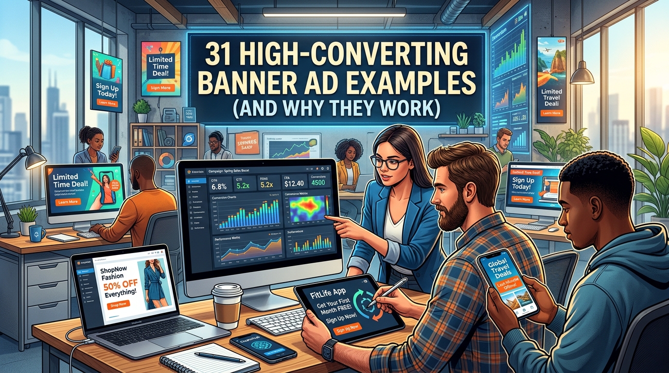 31 High-Converting Banner Ad Examples (And Why They Work)