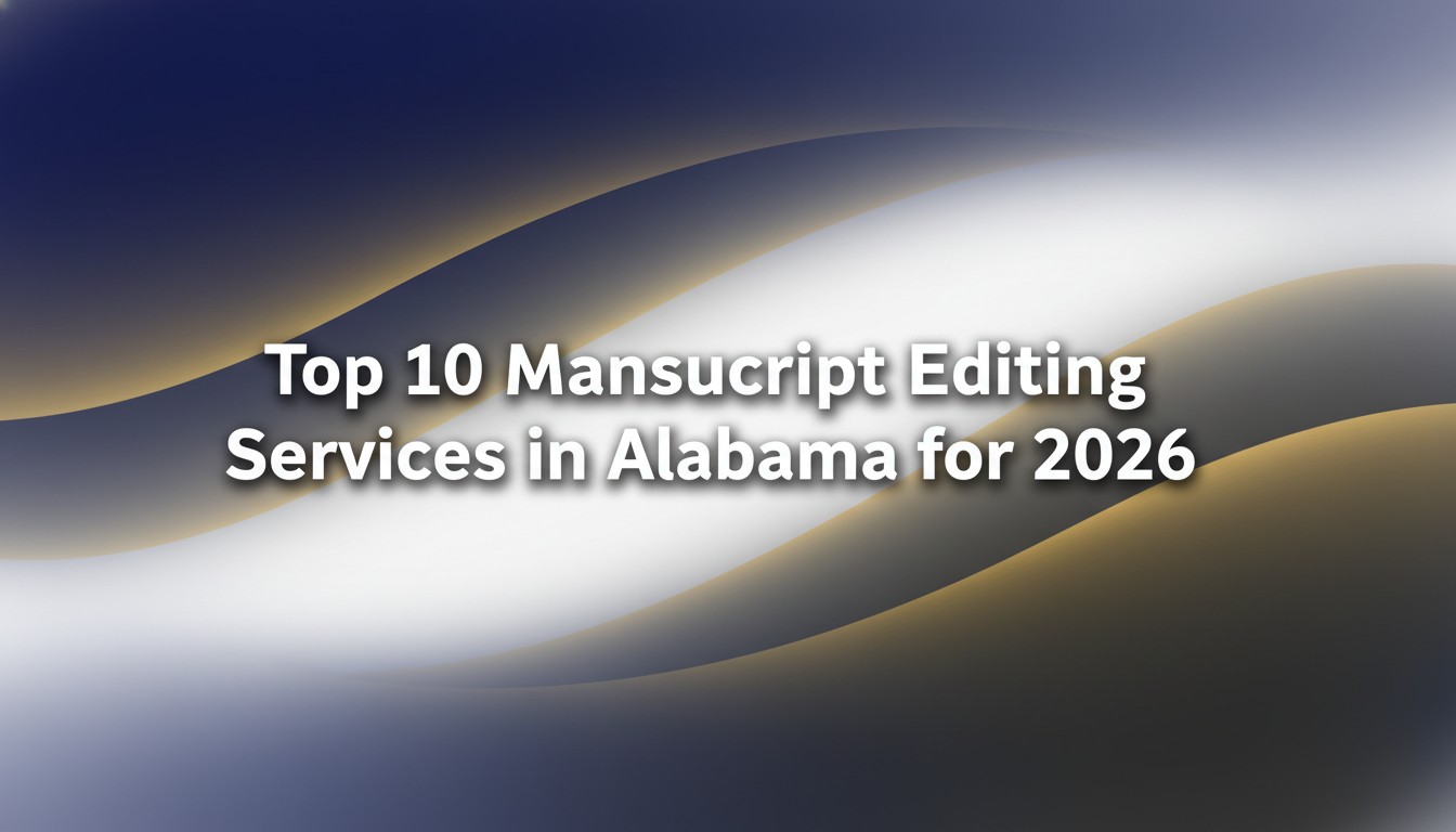 Top 10 Manuscript Editing Services in Alabama for 2026