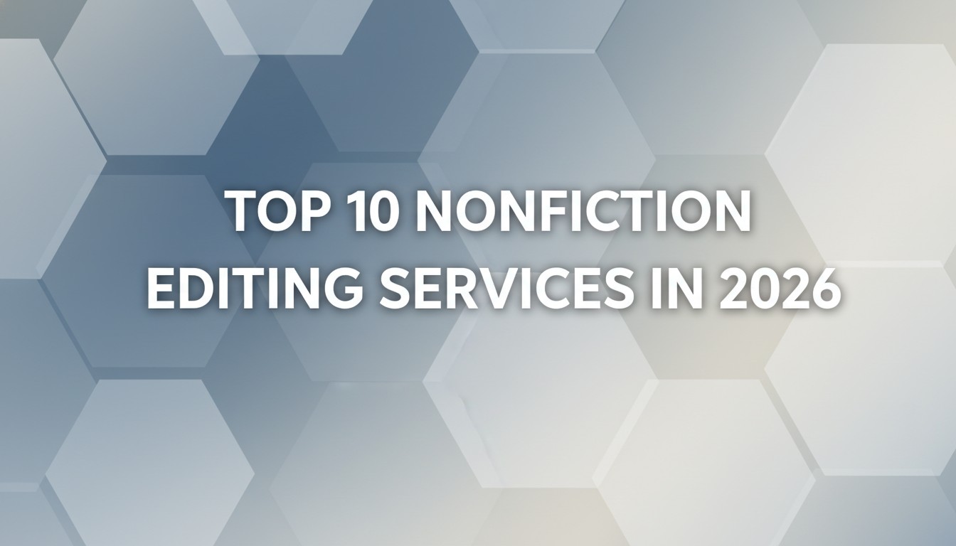 Top 10 Nonfiction Editing Services in 2026