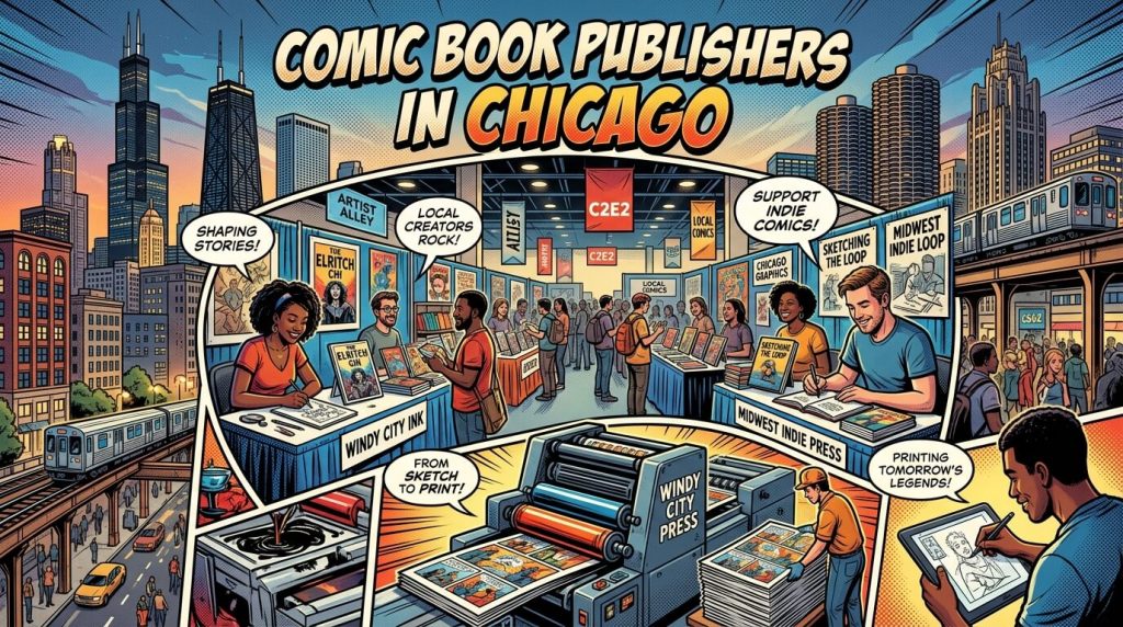 Comic Book Publishers in Chicago