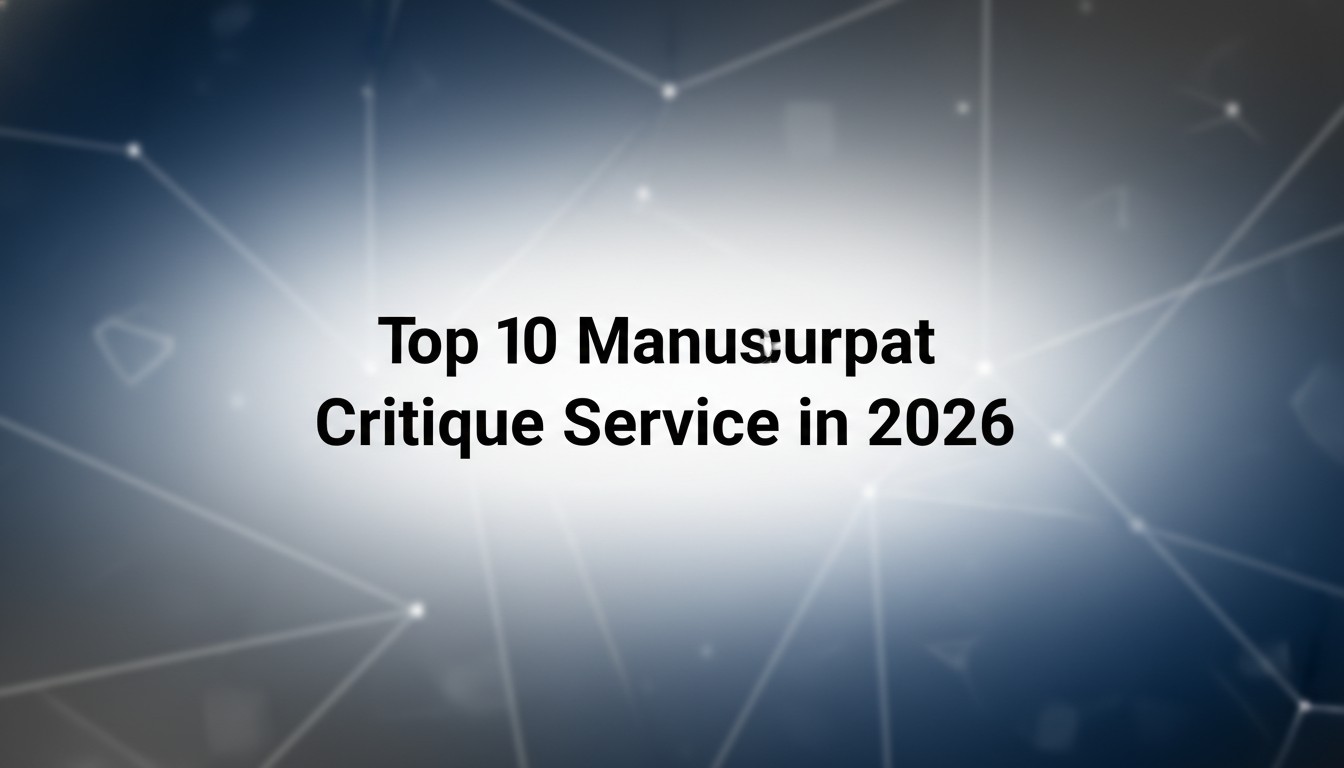 Top 10 Manuscript Critique Service in 2026
