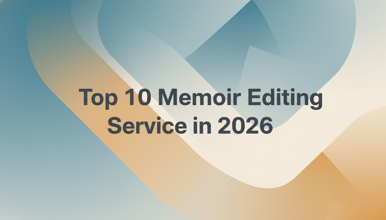 Top 10 Memoir Editing Service in 2026