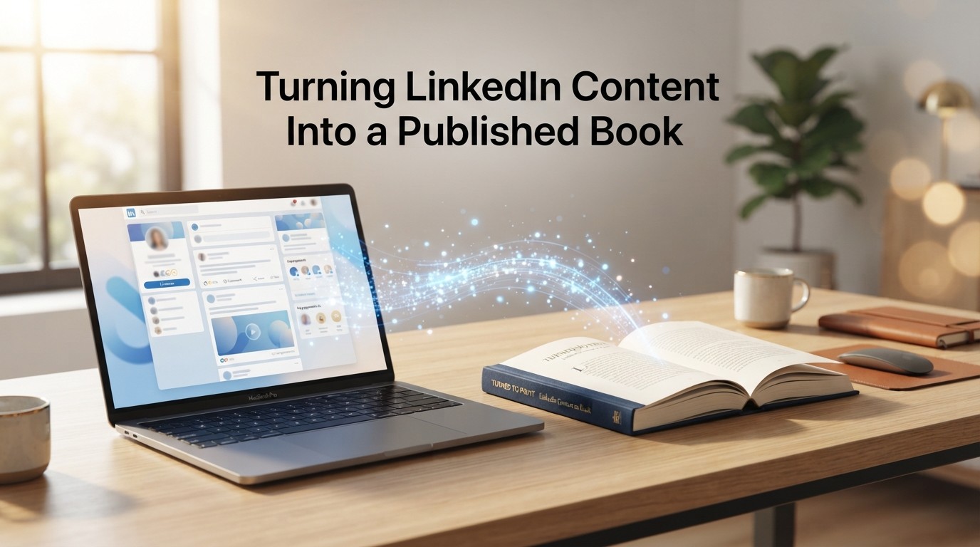 Turning LinkedIn Content Into a Published Book