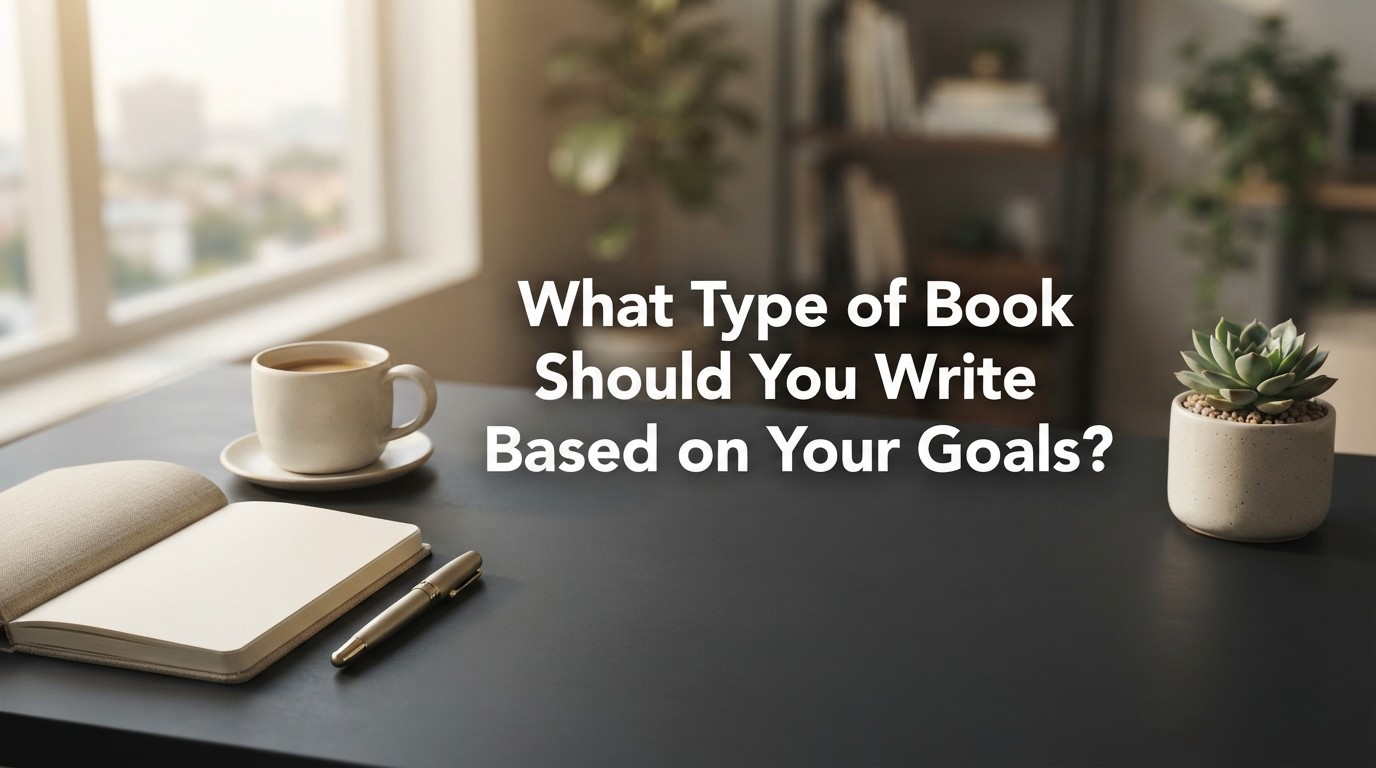 What Type of Book Should You Write Based on Your Goals?